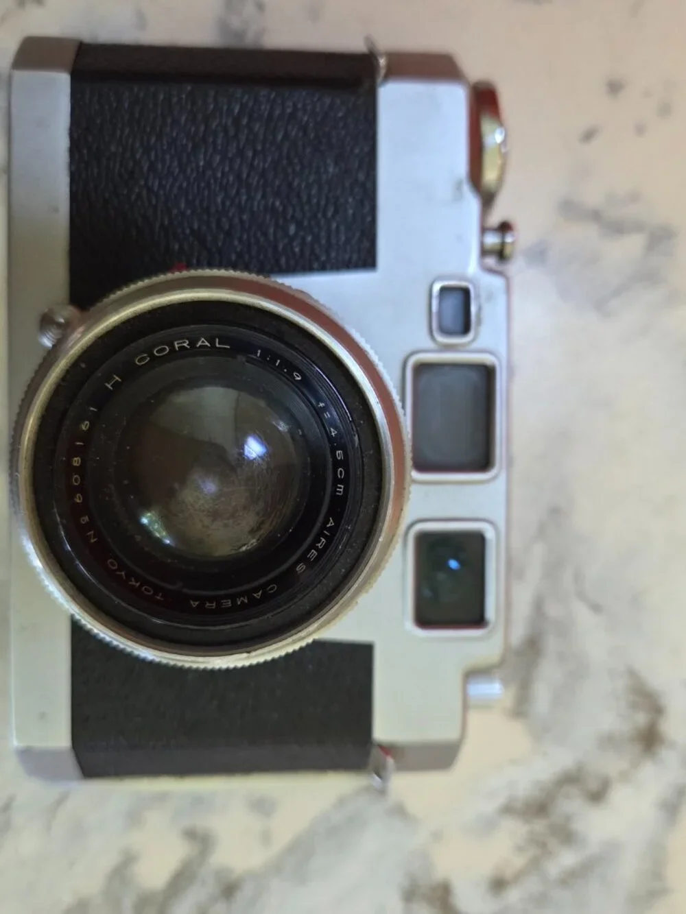 Vintage Aires 35-IIA 35MM Rangefinder Camera Untested